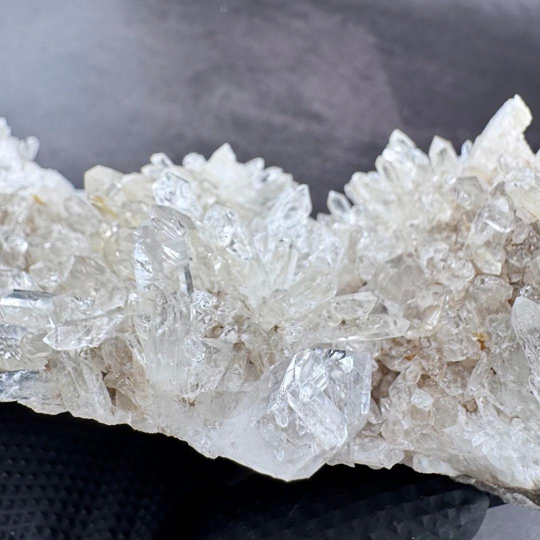 G-165水晶クラスター　原石　クリスタル　天然石　1kg キラキラ水晶原石