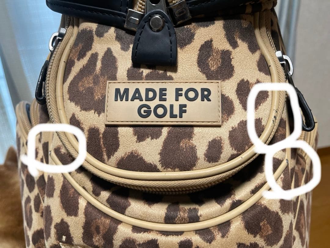 パーリーゲイツレオパードキャリーバック(ユニセックス)