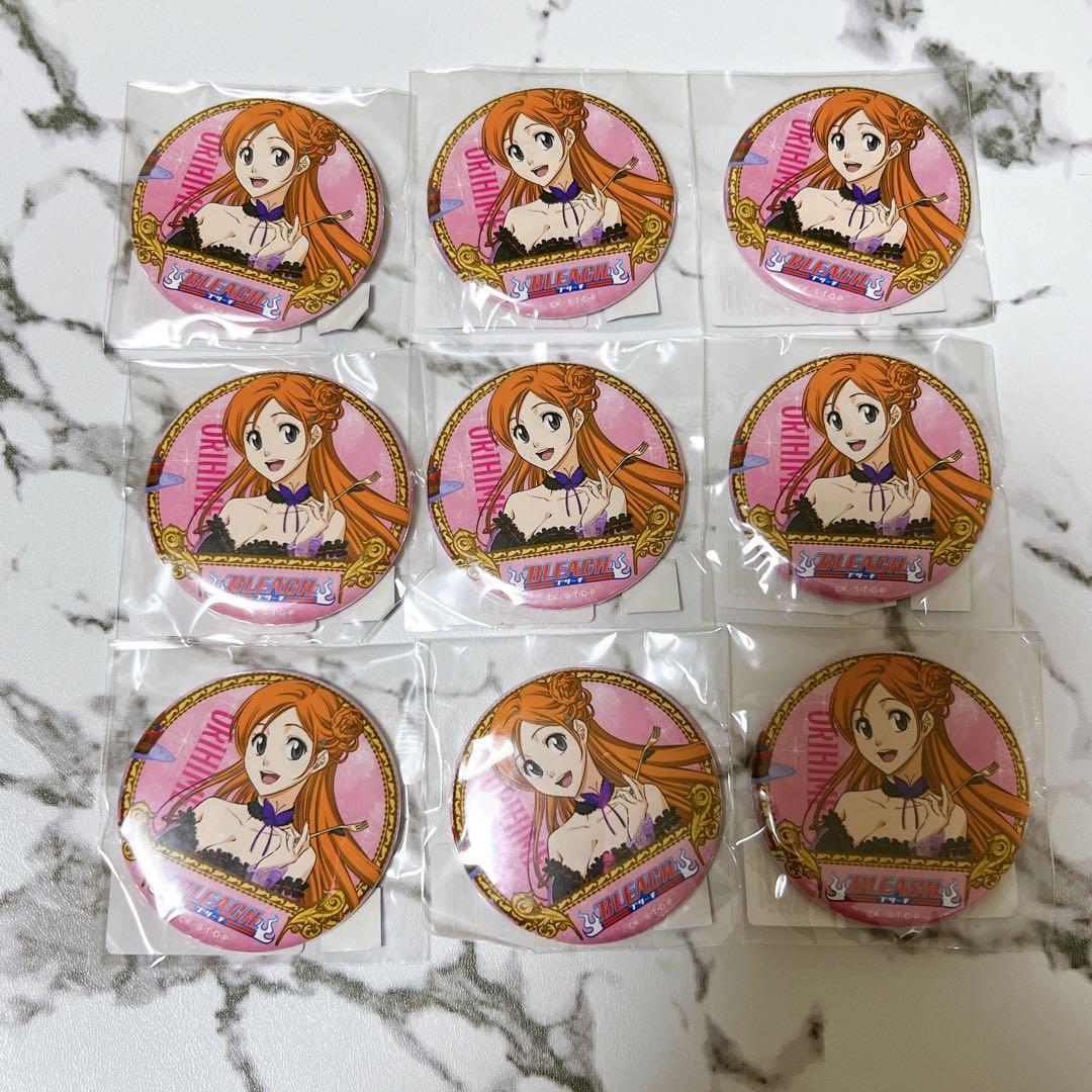 BLEACH webくじ第4弾 井上織姫 缶バッジ 9個