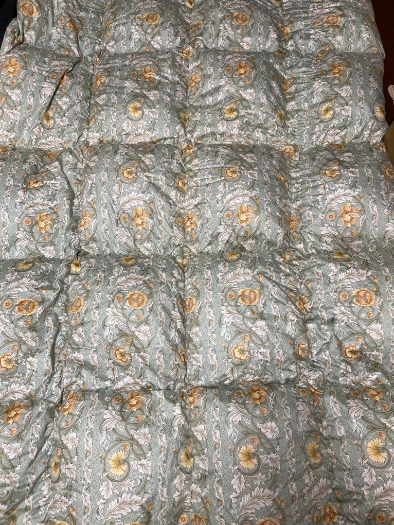 ロマンス小杉　日本製羽毛布団　ダワン90％１５０×２１０