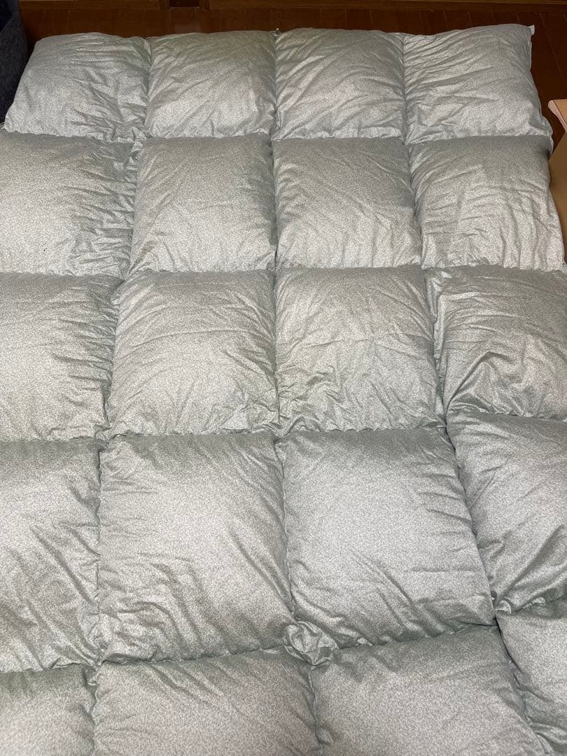 ロマンス小杉　日本製羽毛布団　ダワン90％１５０×２１０