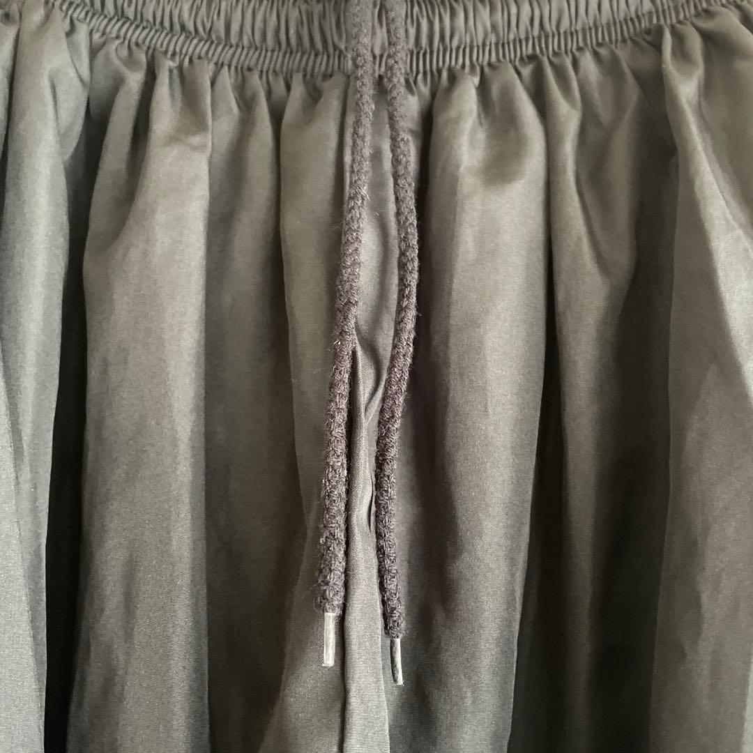 Stüssy 黒 ジャージパンツ ウエスト調整可能