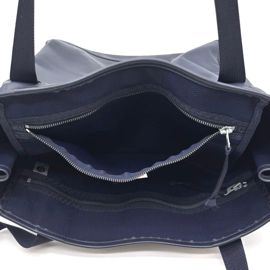 ✨良品✨ラゲッジレーベル　トートバッグ　ニューライナー　青バッテン　A4可