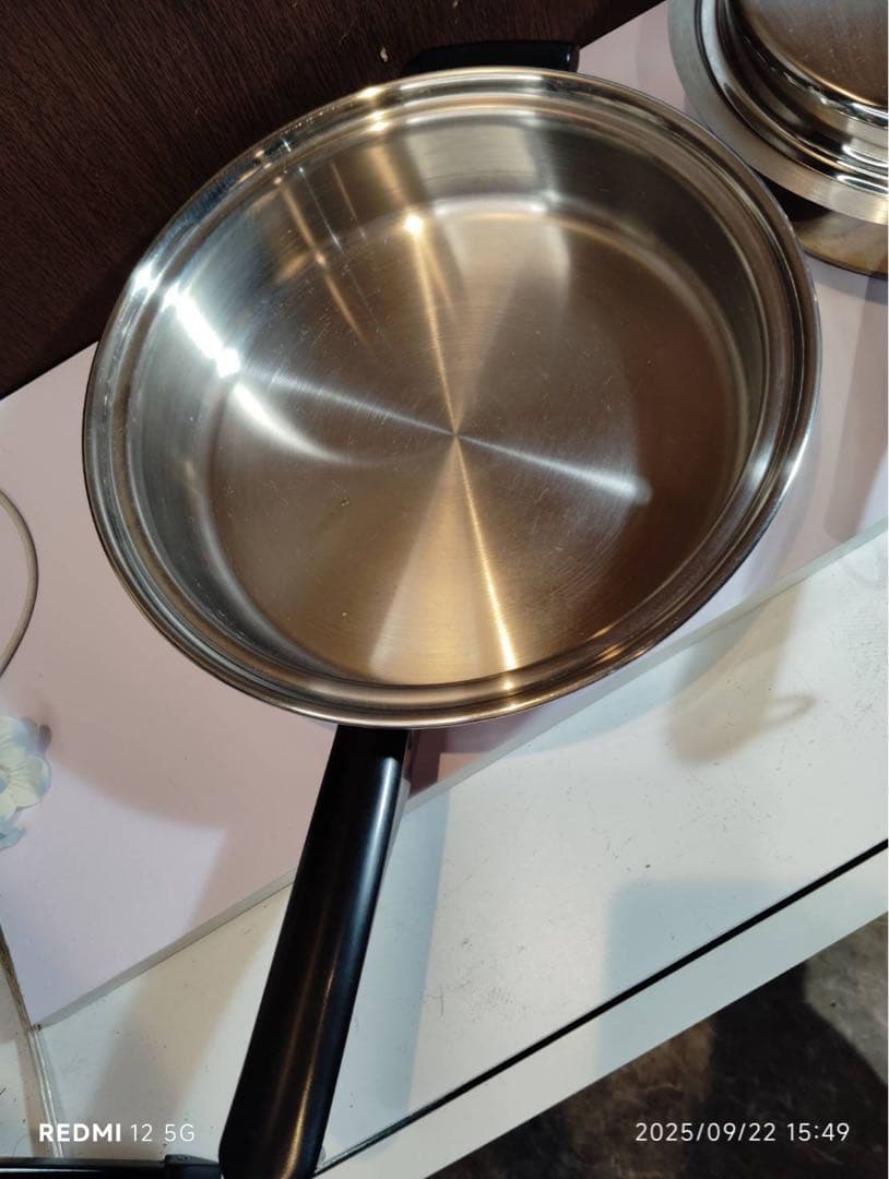 アムウェイ クイーン クックウェア セット フライパン 鍋 未使用品 中古品有り