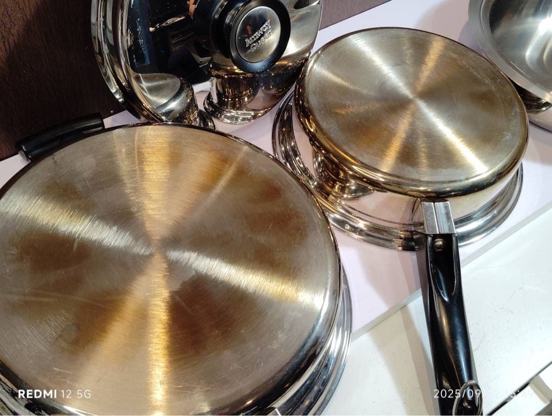 アムウェイ クイーン クックウェア セット フライパン 鍋 未使用品 中古品有り