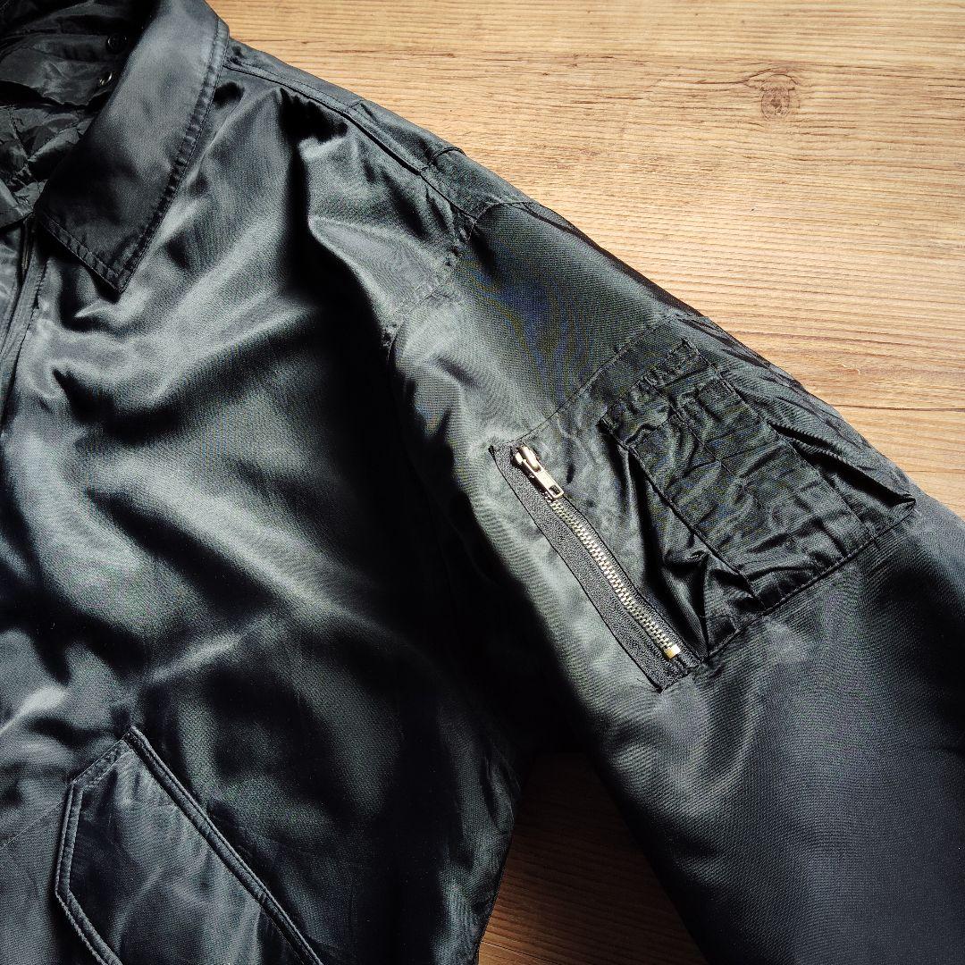 ヴィンテージCWU-45pフライトジャケット 90s YBSジッパーma-1美品