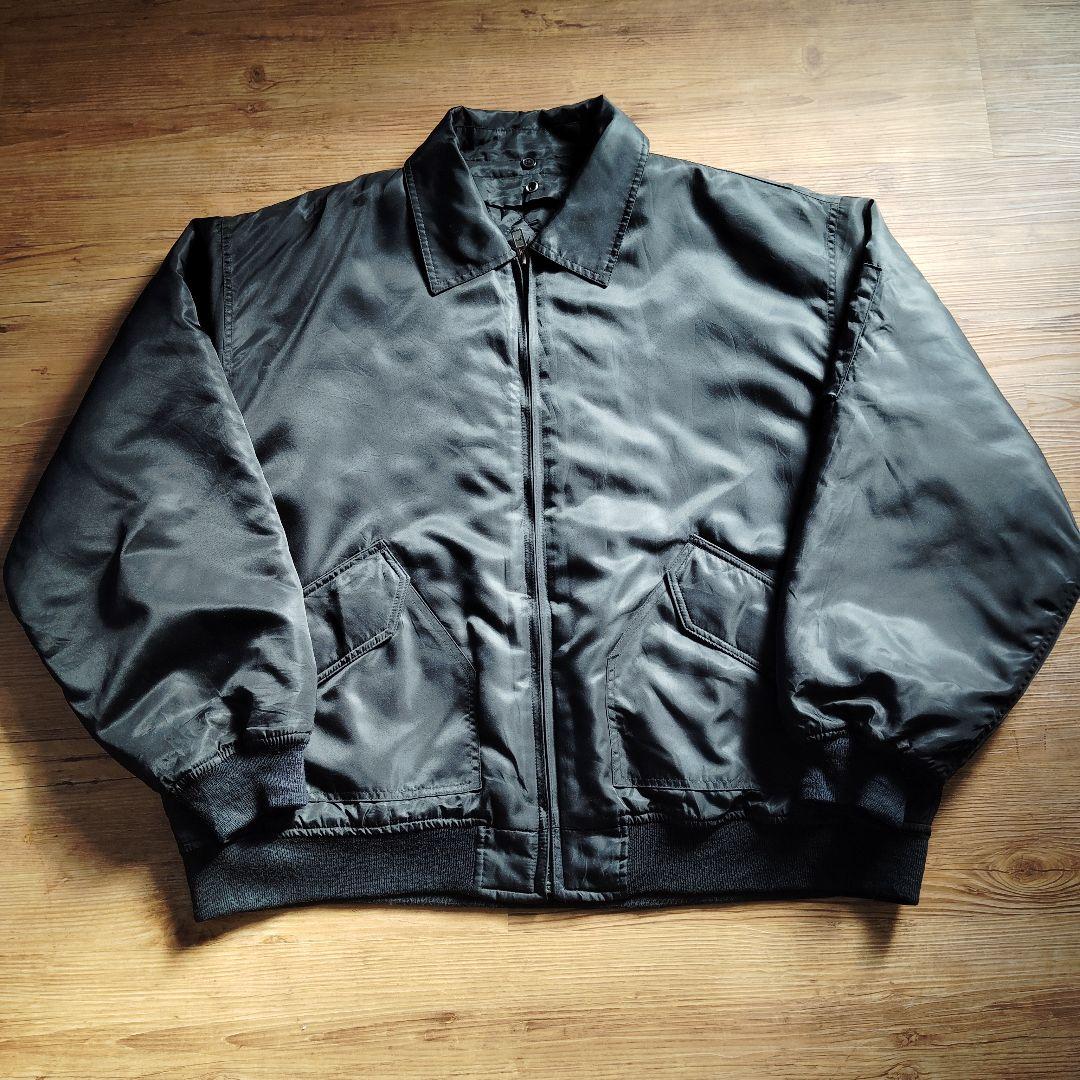 ヴィンテージCWU-45pフライトジャケット 90s YBSジッパーma-1美品