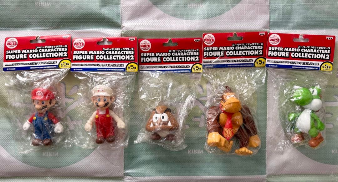 スーパーマリオ キャラクターズ フィギュアコレクション2 フルコンプ 新品未使用