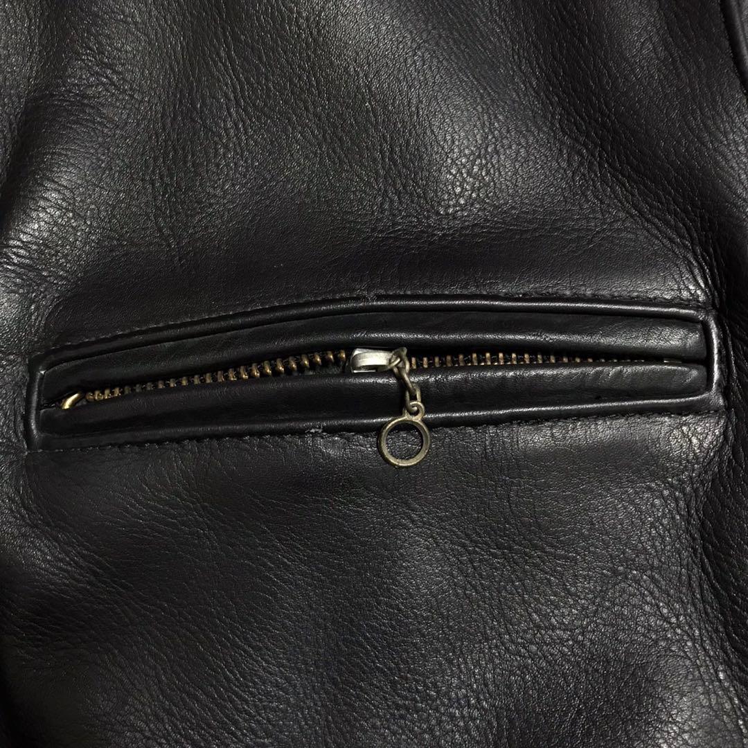 VANSON バンソン シングルライダースレザージャケット　タイプB USA製