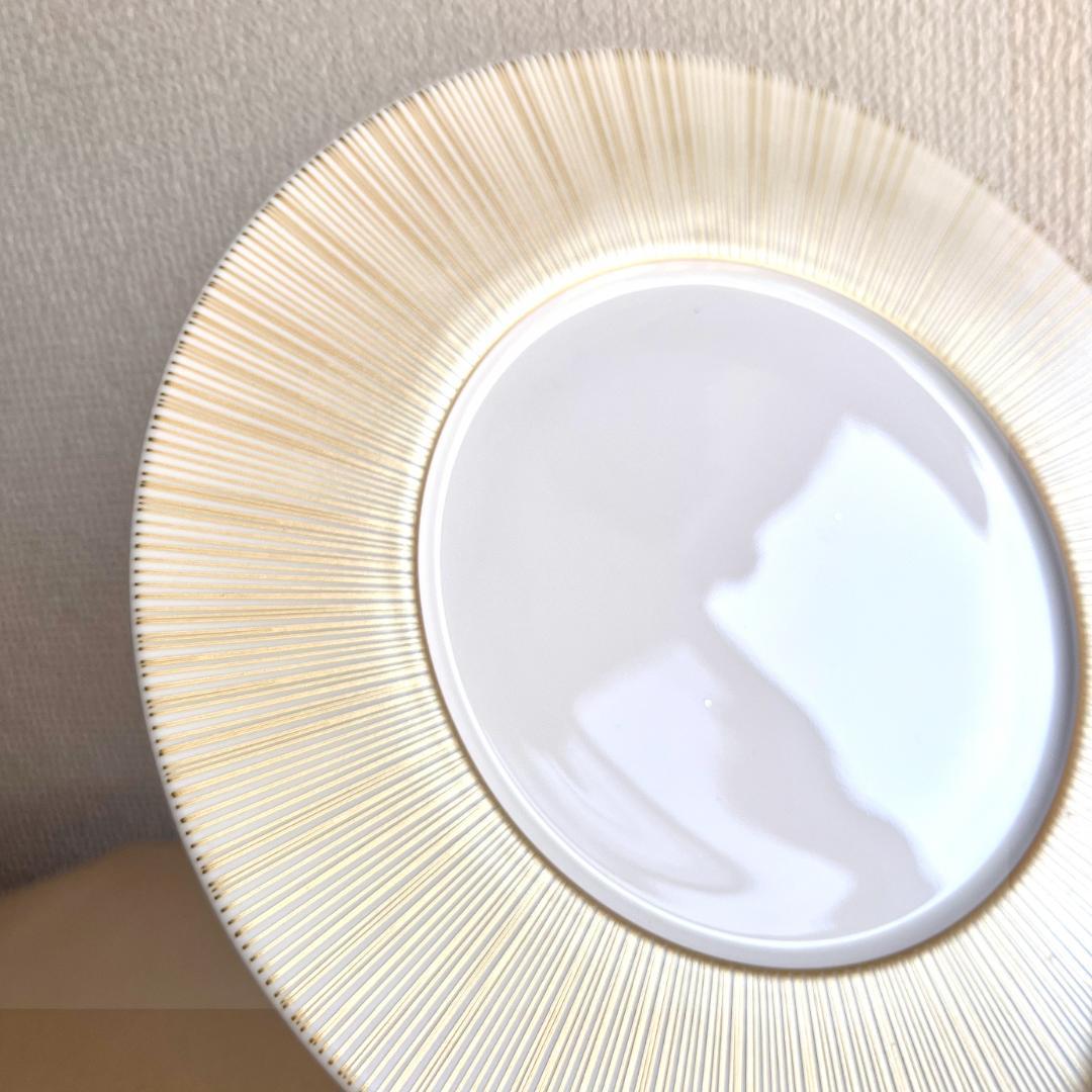 ★新品未使用　超美品★フランス　BERNARDAUDゴールドプレート　デザート皿
