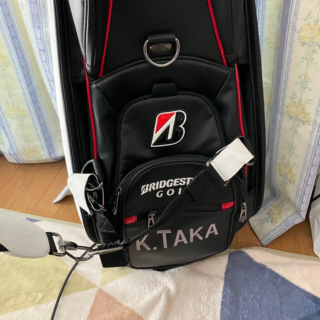 BRIDGESTONE ブリヂストンゴルフ 3点式キャディバック ネーム刺繍有
