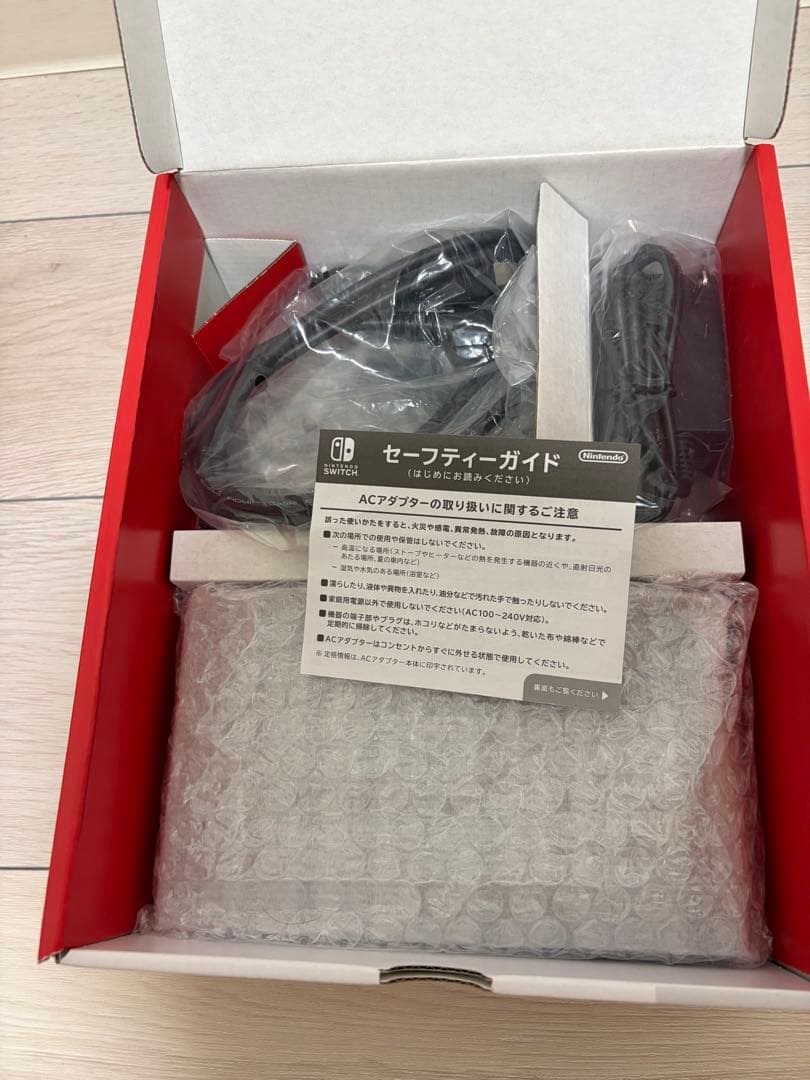 美品Nintendo Switch本体 Joy-Con（L） バッテリー強化版