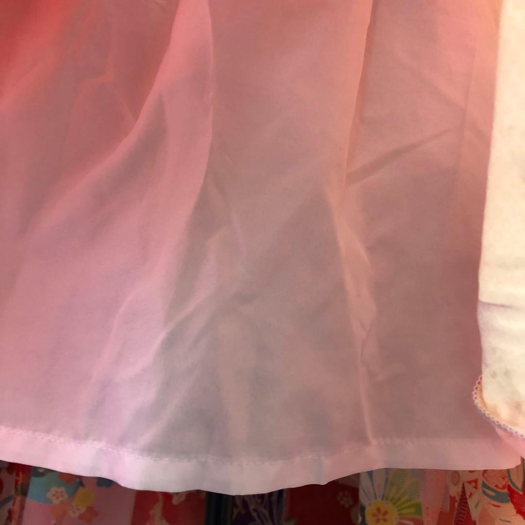 ティアードスカート　古布　リメイク　子供着物　女児着物　七五三着物　一点物