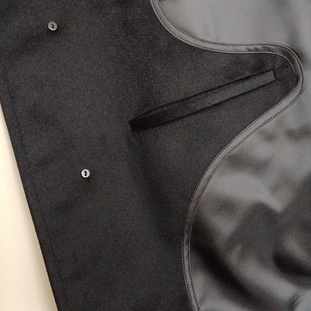 Wind Armor　カシミヤコート　サイズL 黒　ハンガー付　カシミヤ100%