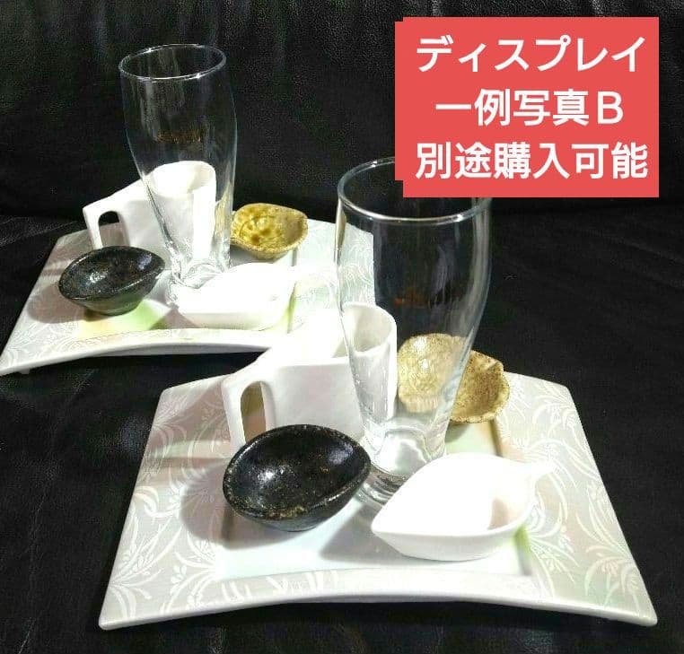 ♥ホームパーティー用♥美濃焼 ・名作良峰作高級浮き上り銀彩皿⬛５種豪華1セット