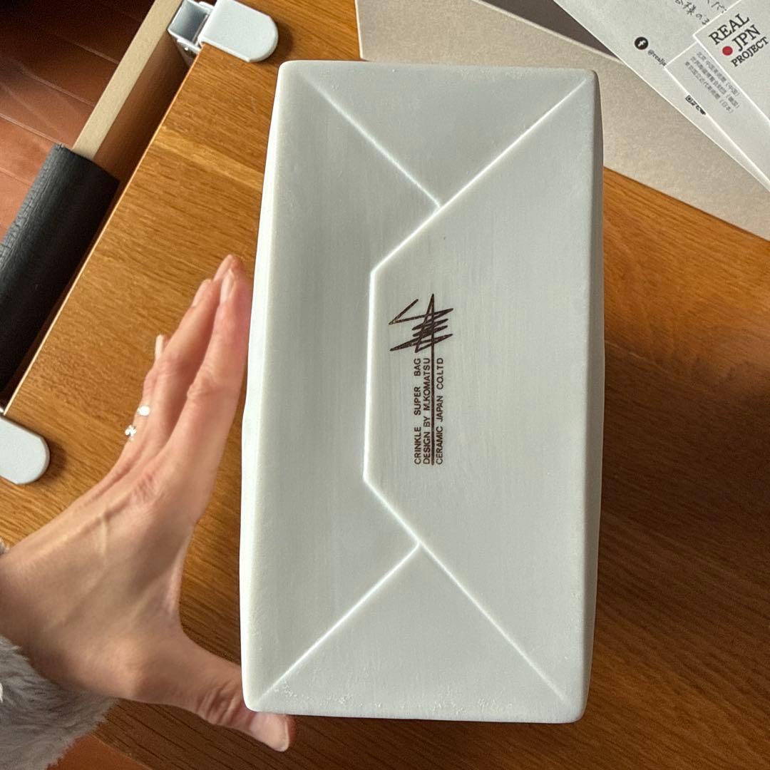 セラミックジャパン　ニュークリンクル スーパーバッグ #1 ホワイト