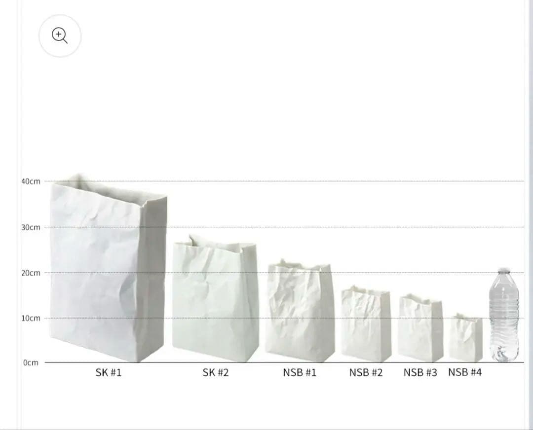 セラミックジャパン　ニュークリンクル スーパーバッグ #1 ホワイト