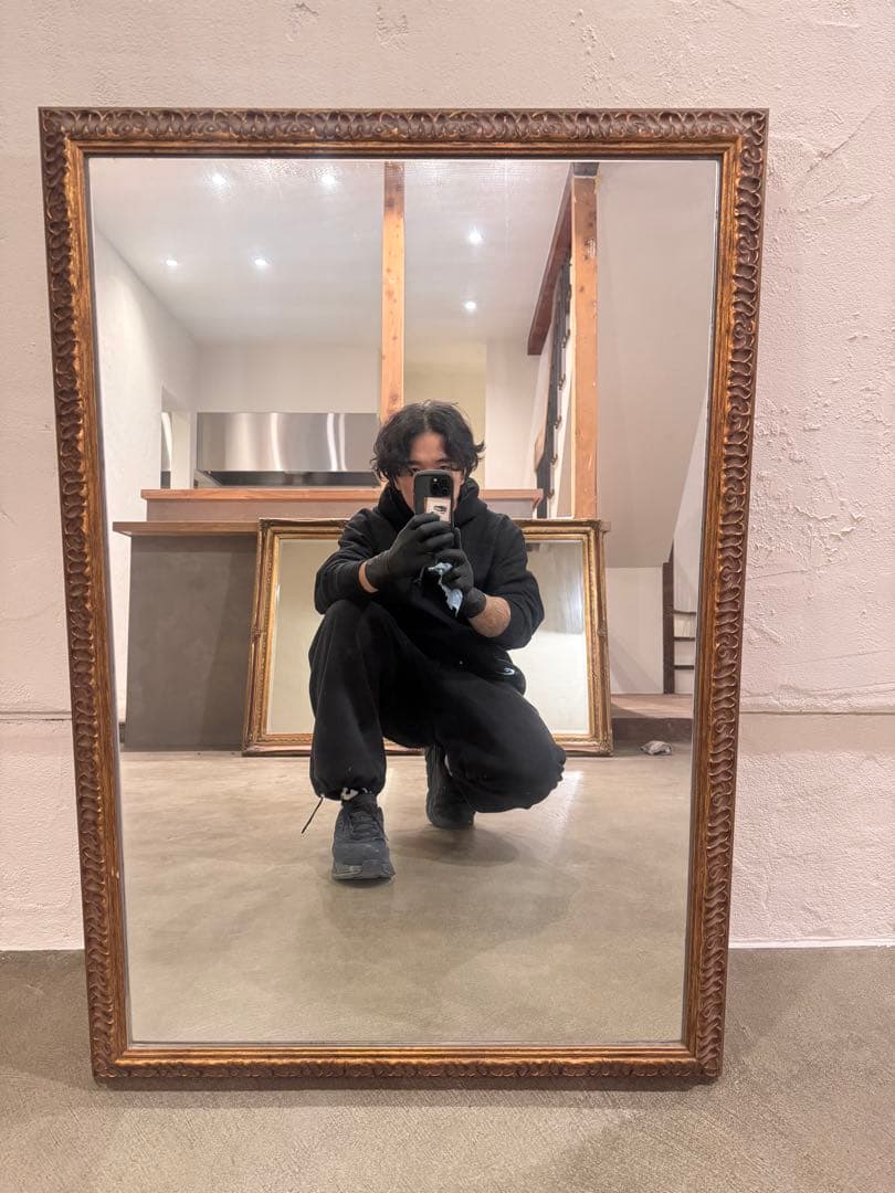 アンティークミラー　ビンテージミラー