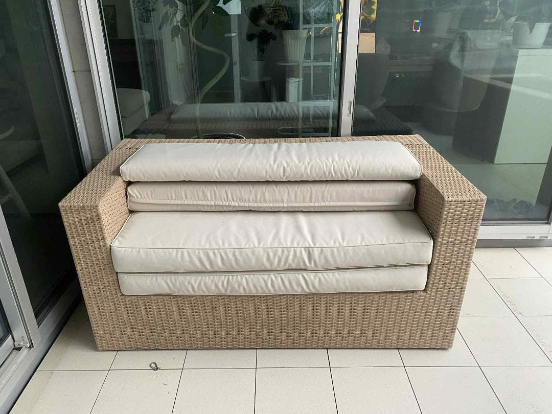 Colors ガーデンファニチャー(二人掛けソファB)