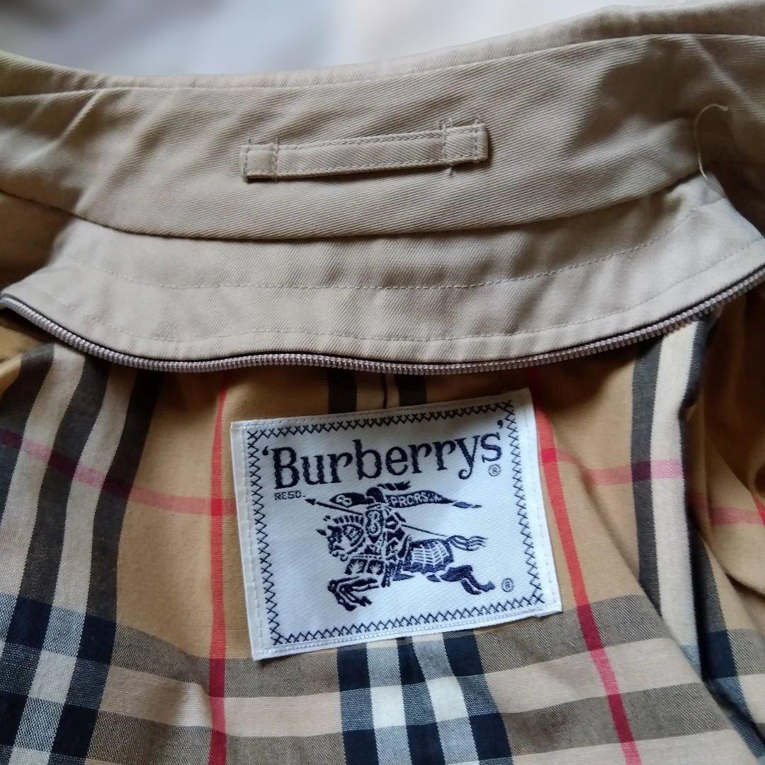 バーバリー　Burberry ベージュ ステンカラーコート　9号　ライナー無し