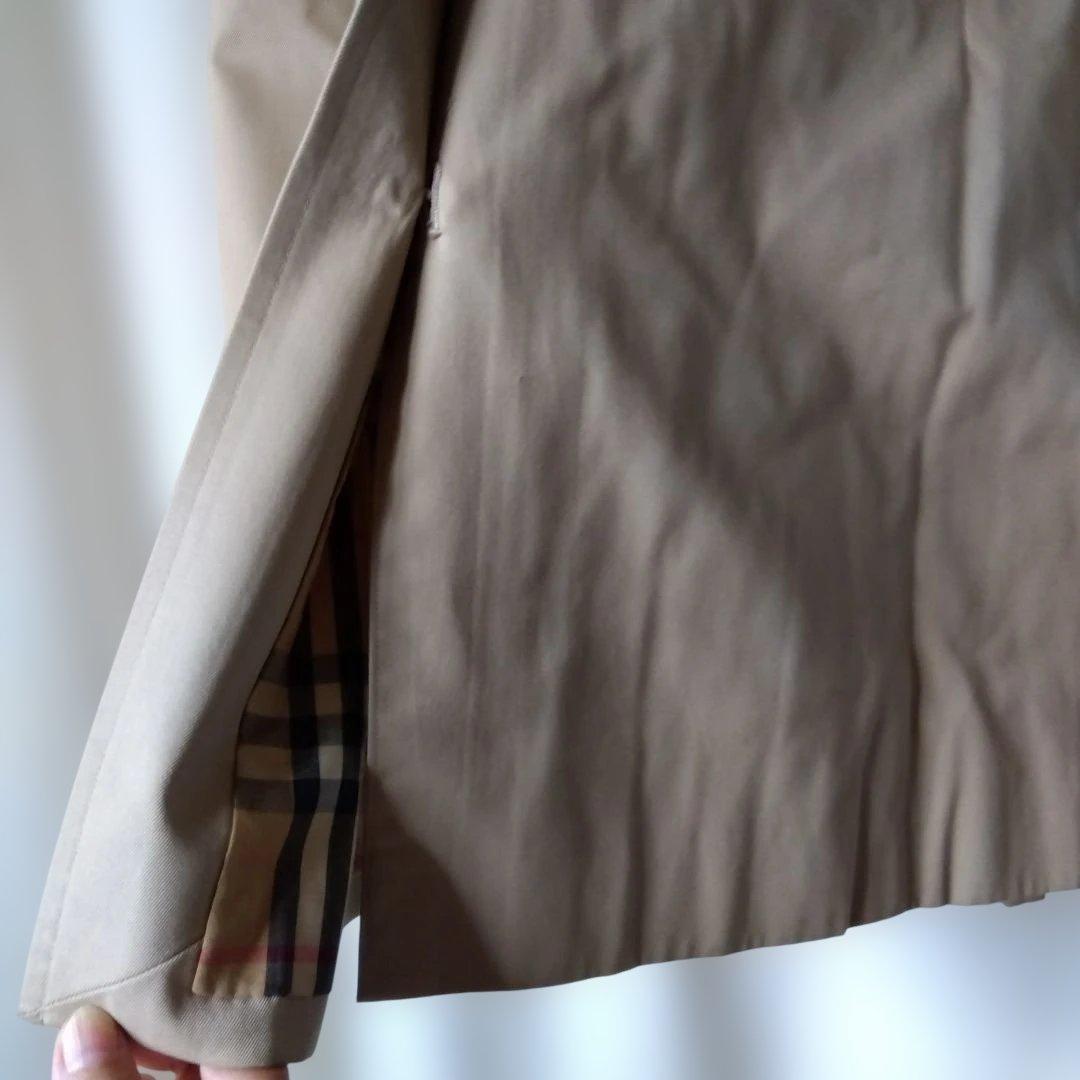 バーバリー　Burberry ベージュ ステンカラーコート　9号　ライナー無し