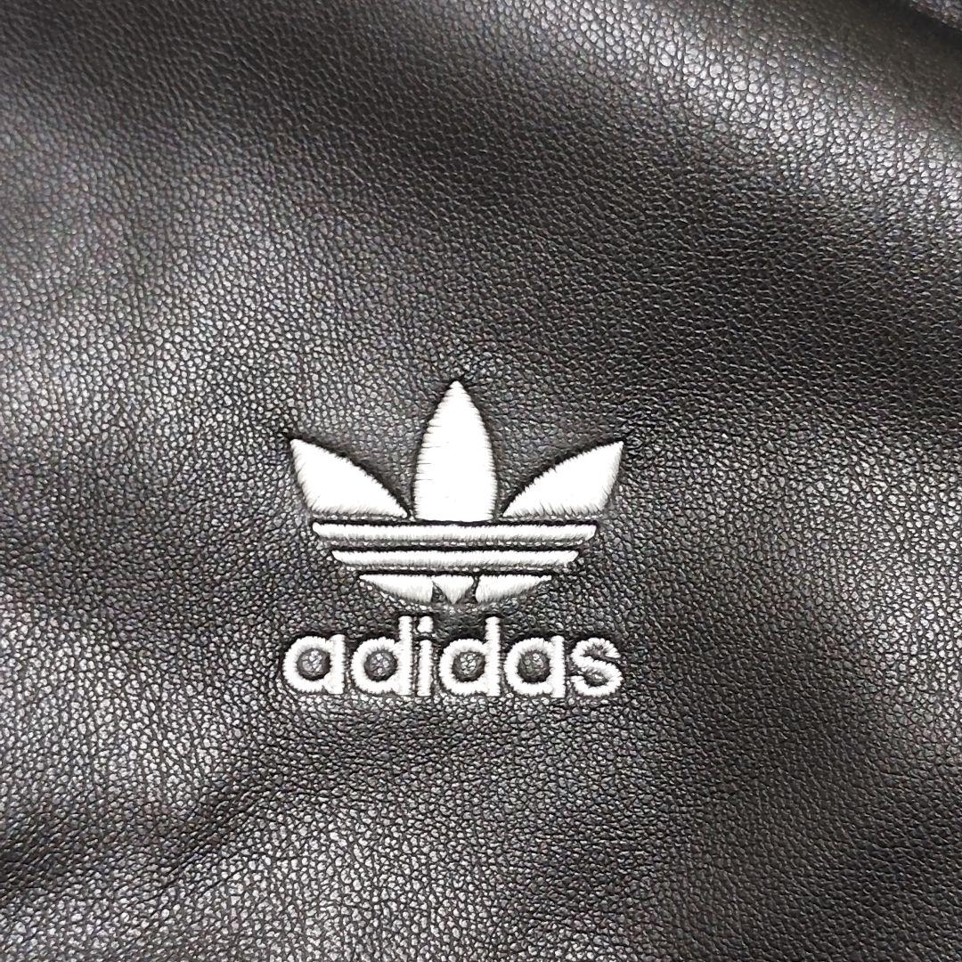 希少M✨adidas ブラック クロップドジャケット　アディダス