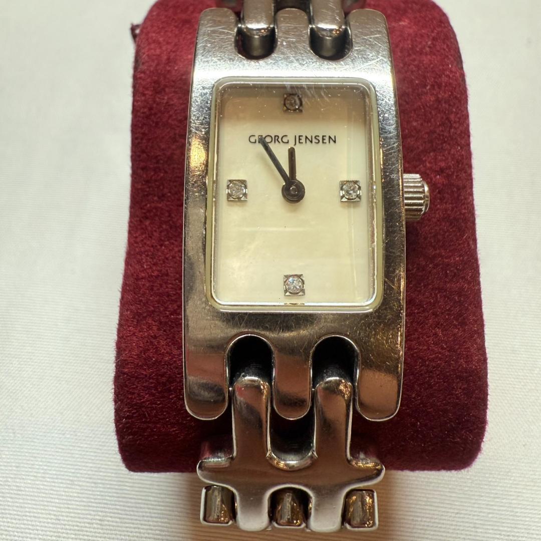   腕時計 4Pダイヤ シェル文字盤 モデル376