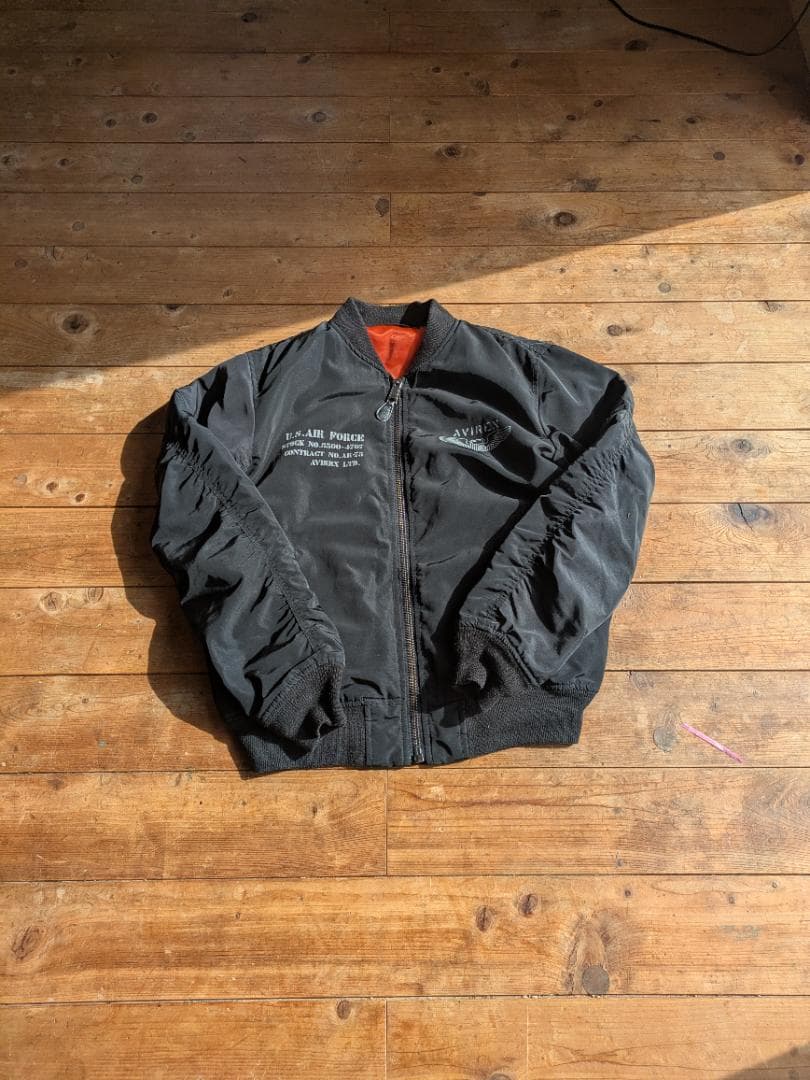 USA空軍 MA-1ジャケット ブラック