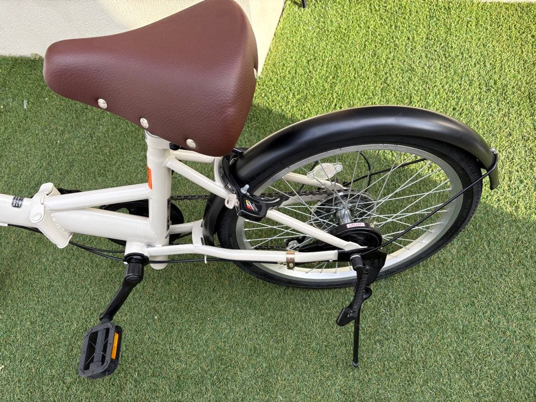 【引き取り限定】◾️美品◾️ オートライト 折りたたみ自転車 6段変速