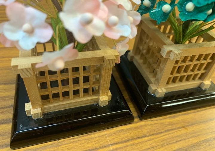 桜橘　花　雛人形　道具　ぴあな