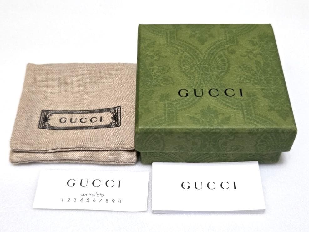 GUCCI グッチ Ag925 カットアウトG　ネックレス　箱付き　42435