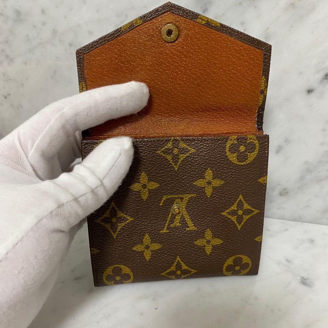 LOUIS VUITTON ルイヴィトン 三つ折財布 レター モノグラム