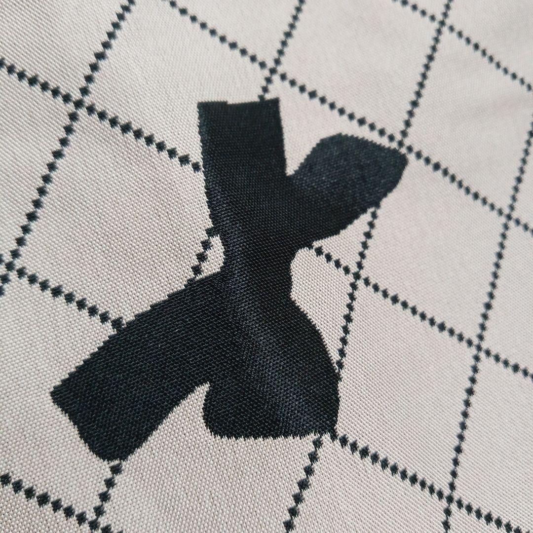 マーリエ ル カセット リボン模様 フレアスカート