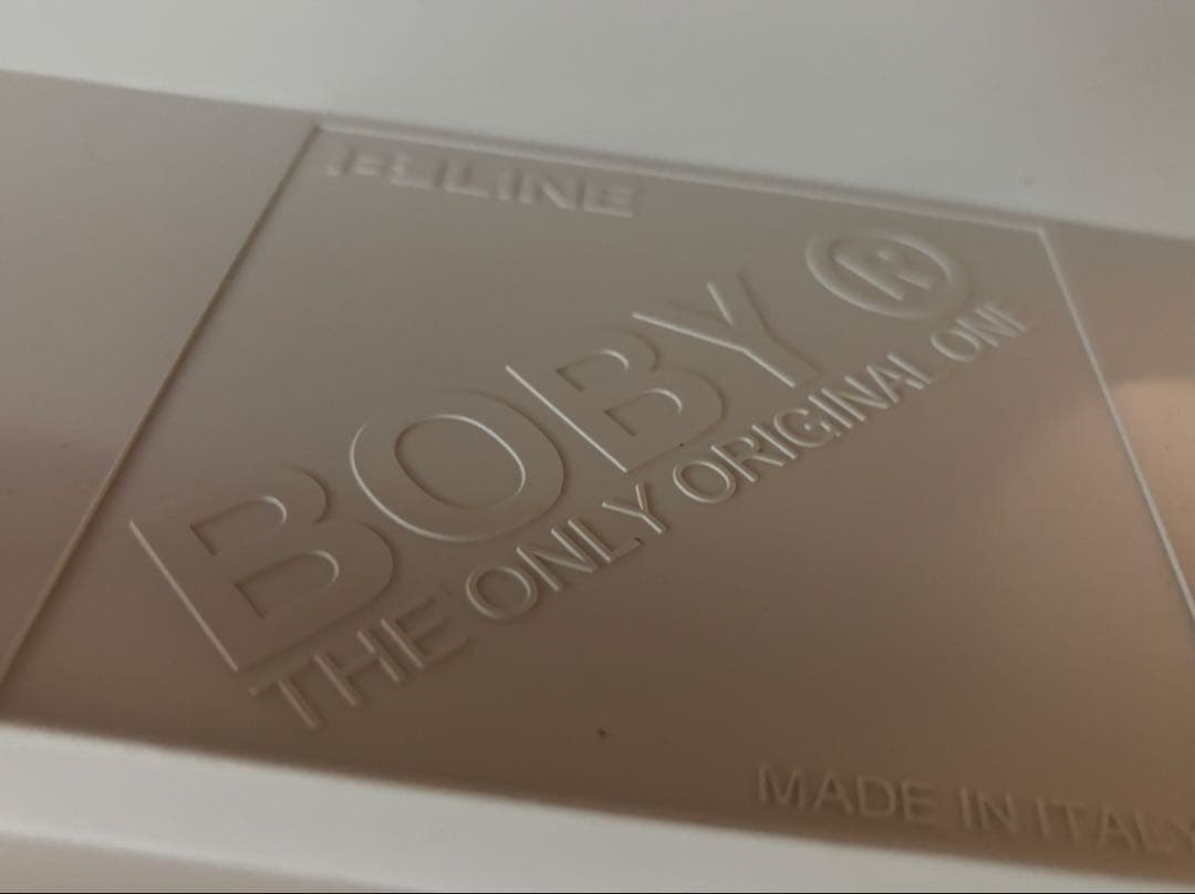 正規品　ジョエ・コロンボ　ボビーワゴン 3段5トレイ ホワイト　刻印