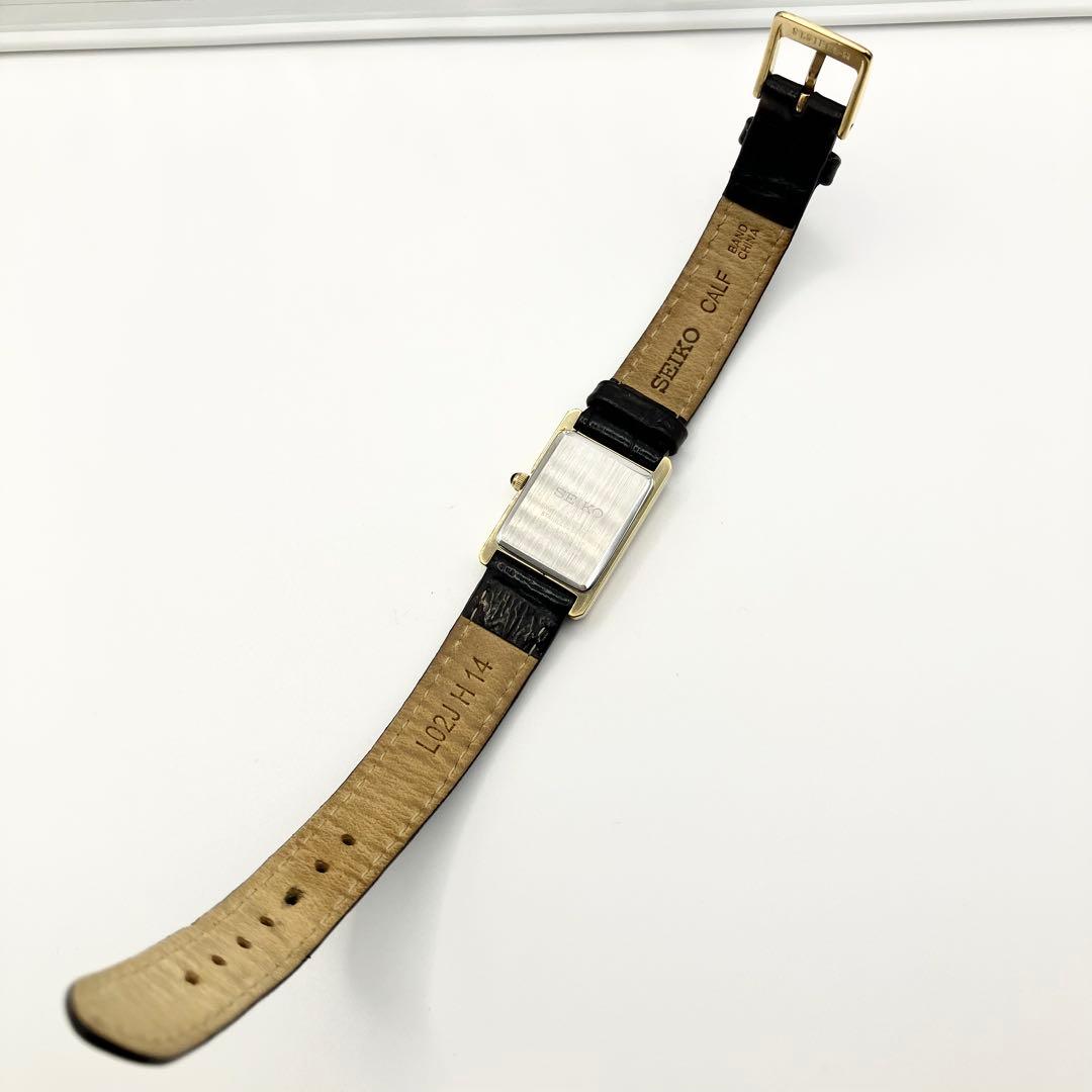 【美品】SEIKO　セイコー　レディース　腕時計　V115　ソーラー　純正ベルト