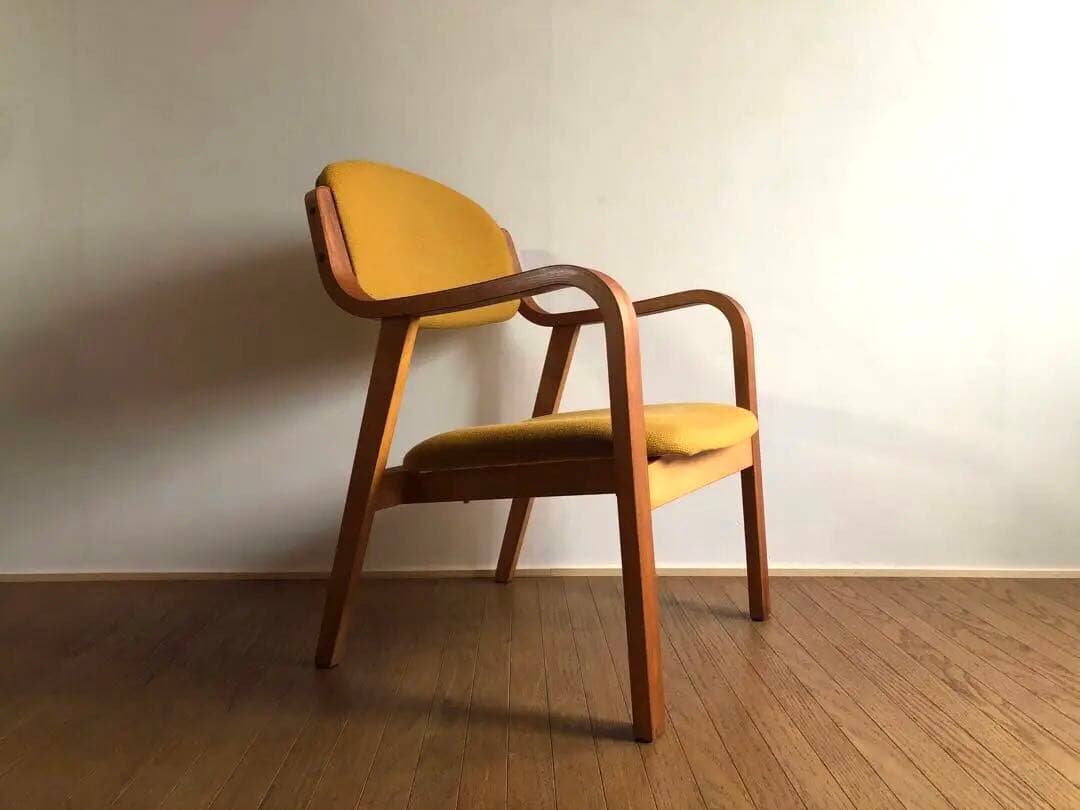 天童木工 ヴィンテージ イージーチェア ② 当時物 ラウンジチェア 坂倉準三