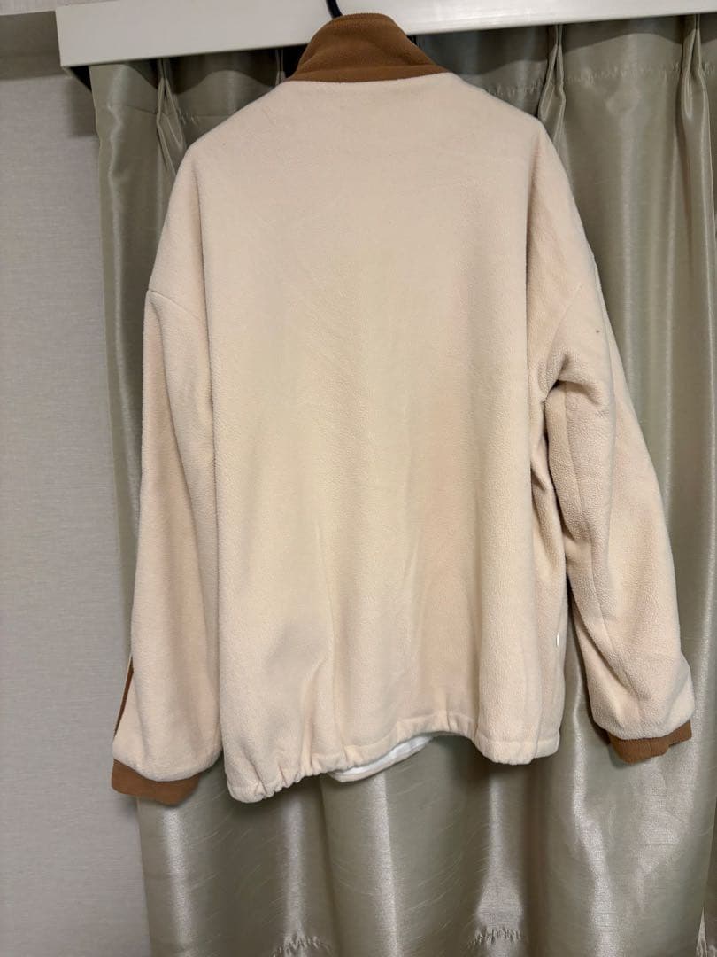 Libelice ベージュ フリース ハーフジップ ウェア