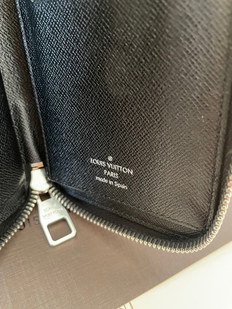 ルイヴィトン Louis Vuitton ダミエ 長財布 ブラック 2015年