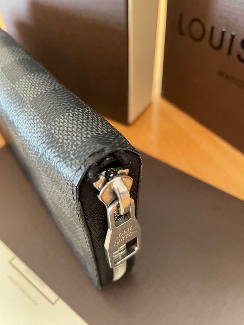 ルイヴィトン Louis Vuitton ダミエ 長財布 ブラック 2015年