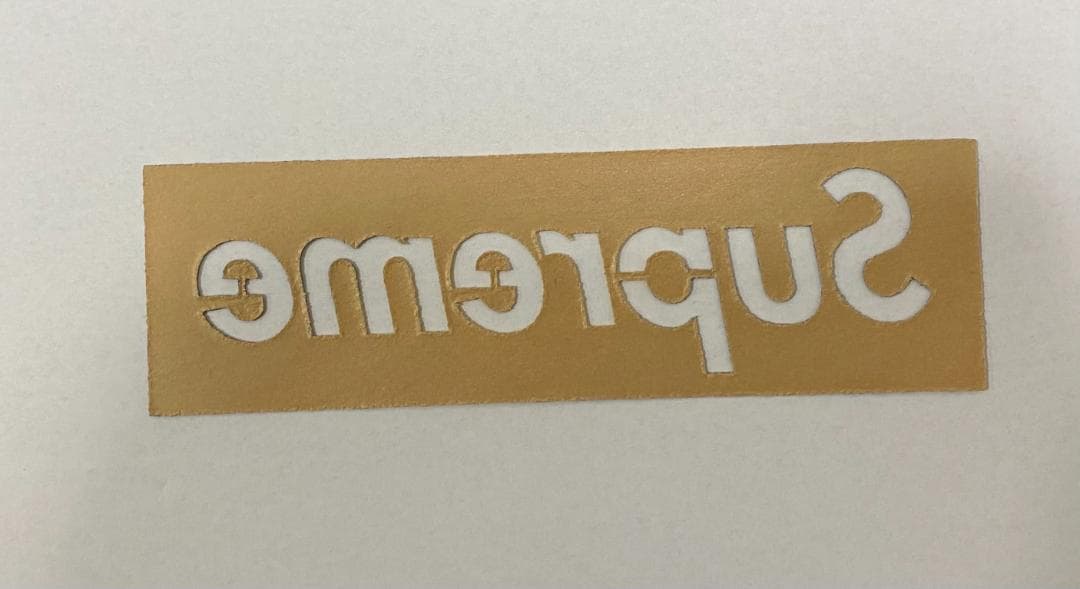 レア Supreme シュプリーム Griptape Box Sticker