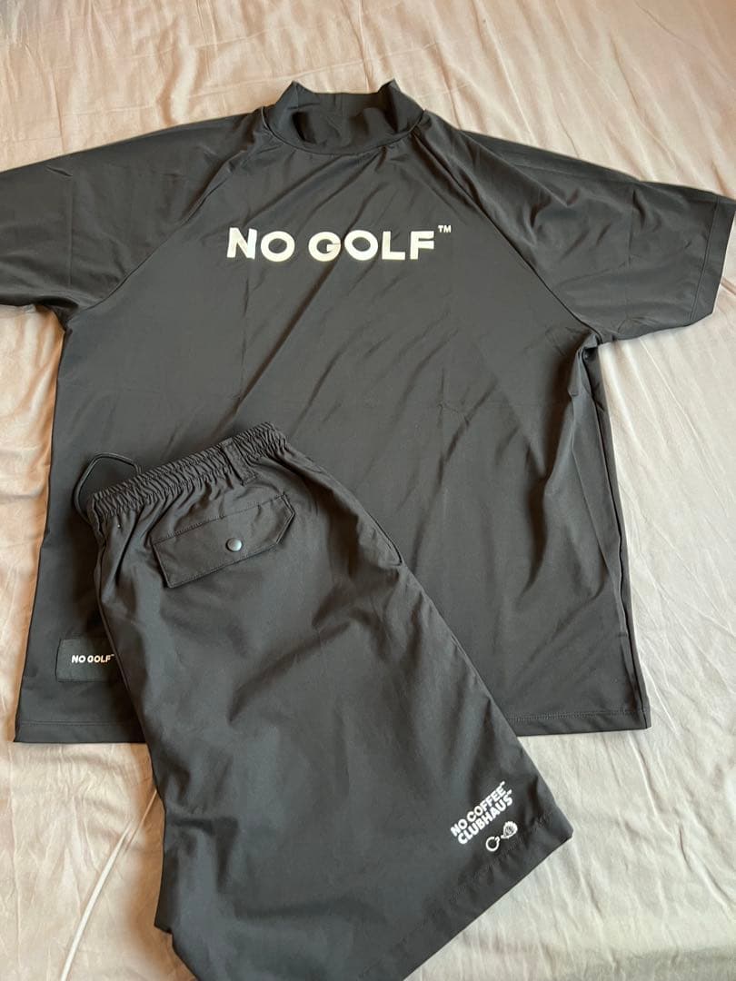 clubhaus × no golf コラボ　セットアップ