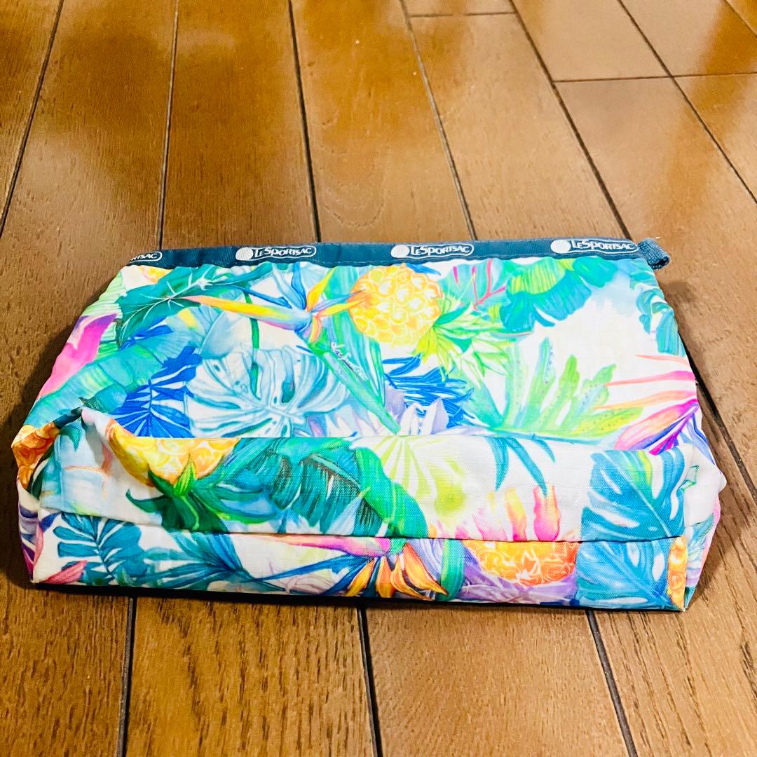 ポーチ付！新品未使用レスポートサック ハワイ限定 ウルヴェヒ柄ボストンバッグ