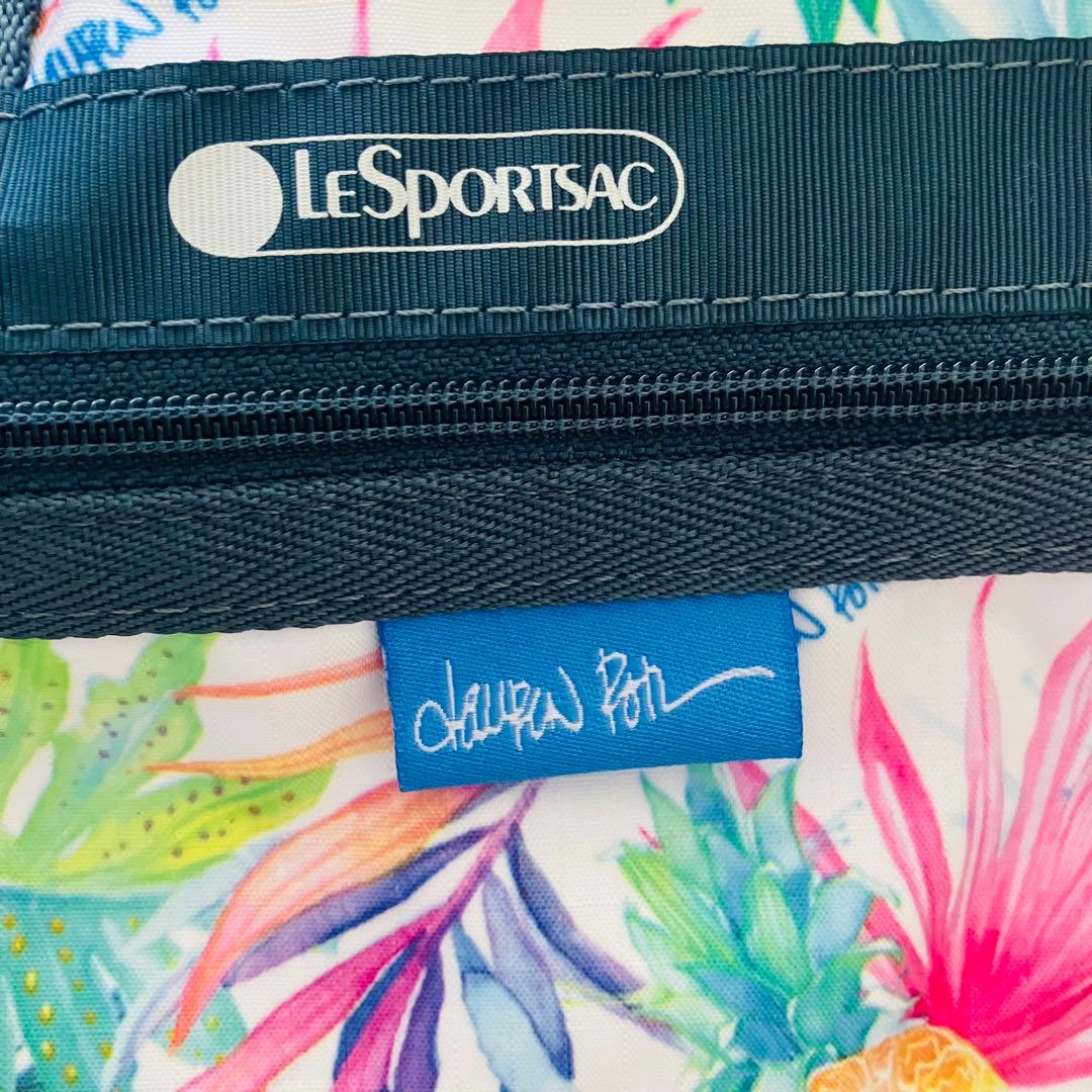 ポーチ付！新品未使用レスポートサック ハワイ限定 ウルヴェヒ柄ボストンバッグ