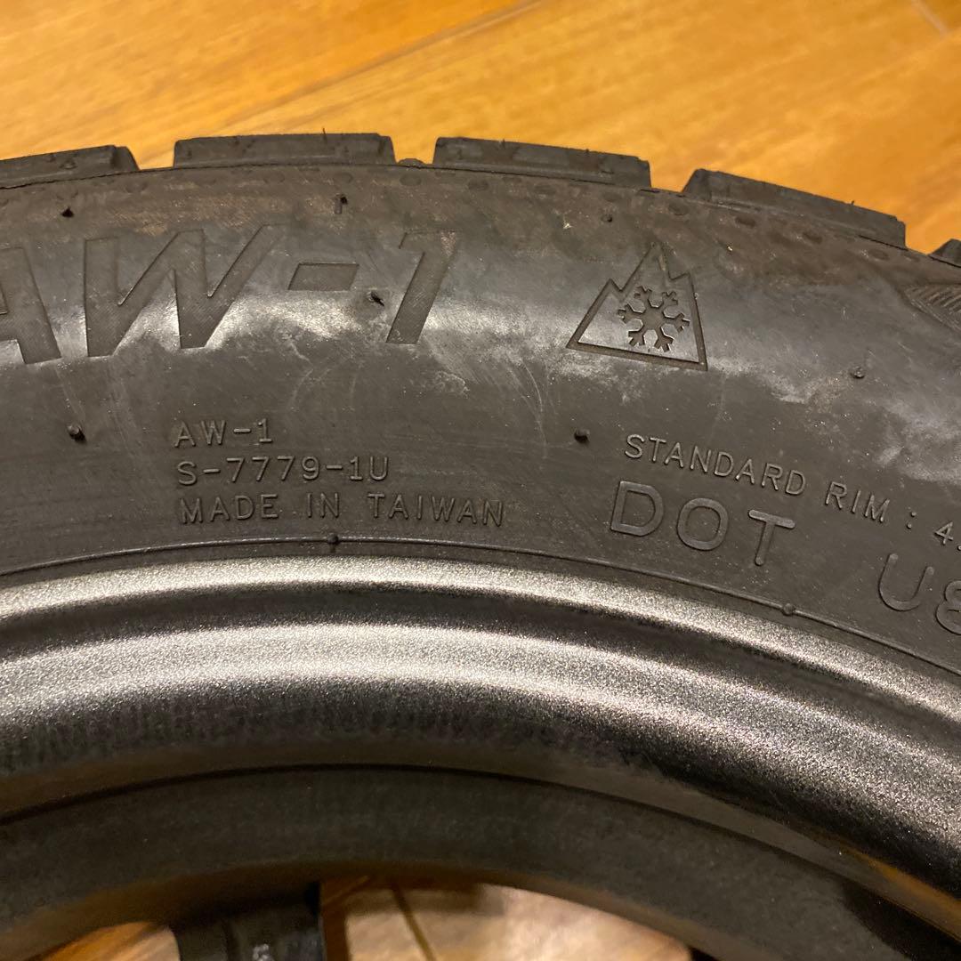 スタッドレスホイール付き4本★155/65R14 75Q★直接引取り可能な方限定