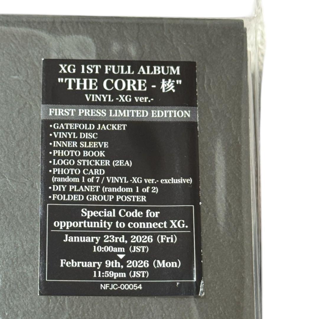 XG THE CORE 核 (Xg Ver.) 初回生産限定 レコード LP