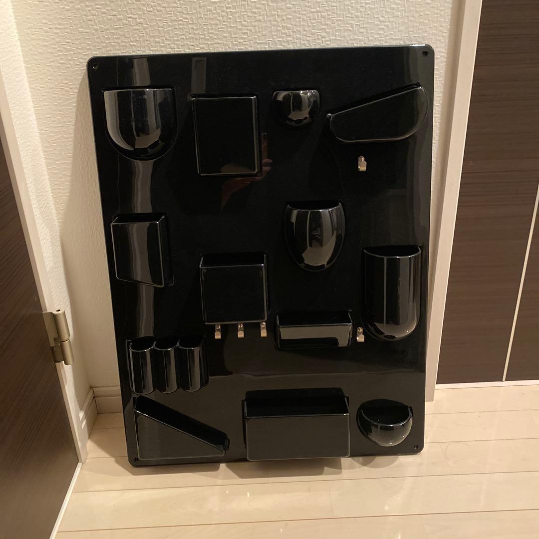 あ*う様 vitra ウーテンシロ ★壁掛けオーガナイザー ブラック