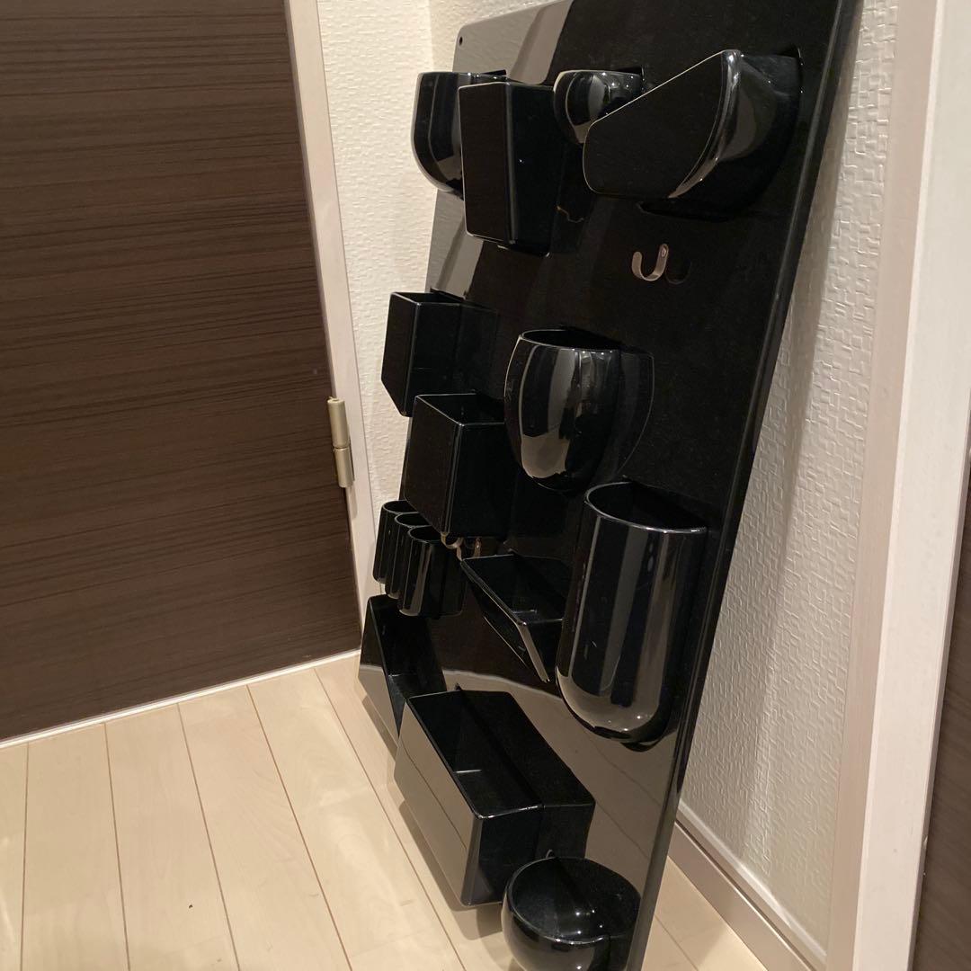 あ*う様 vitra ウーテンシロ ★壁掛けオーガナイザー ブラック