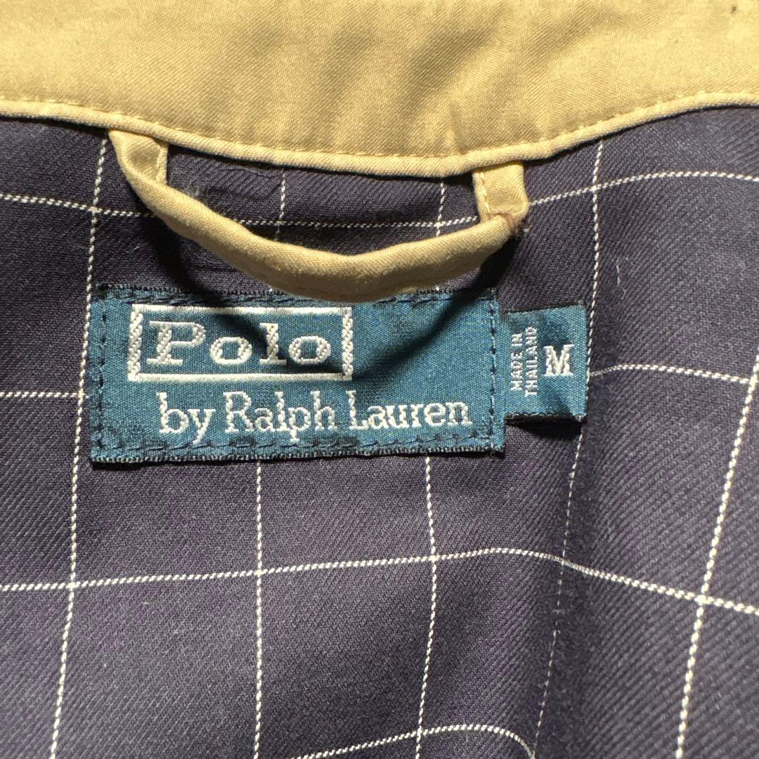 極美品　ポロバイラルフローレン　スウィングトップ　短丈　ポニー刺繍　ベージュ