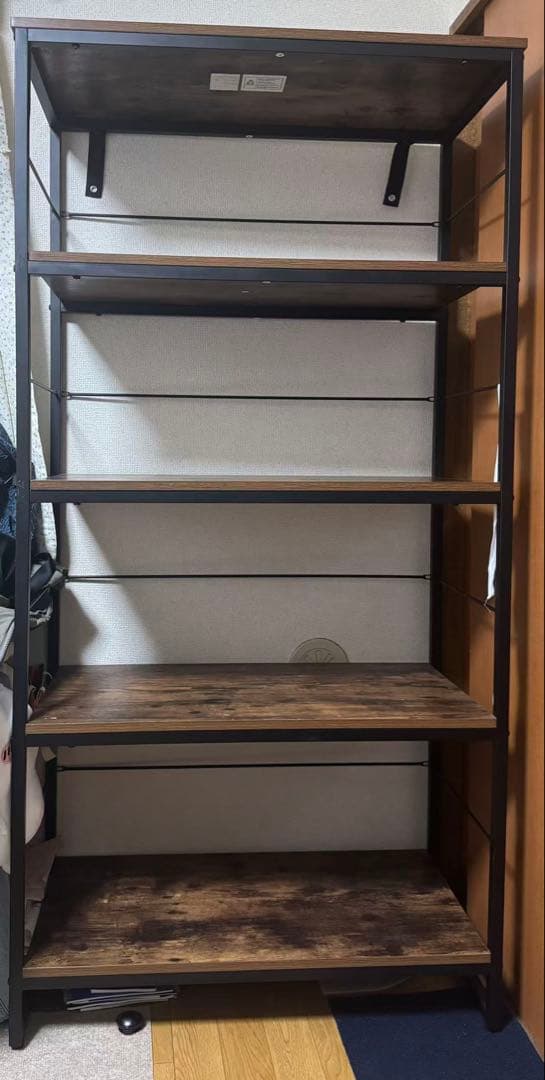 ニトリ　オープンシェルフ　Nステイン1680BR