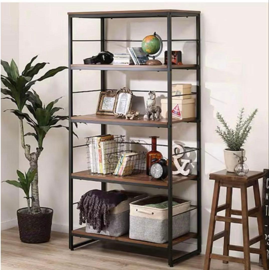 ニトリ　オープンシェルフ　Nステイン1680BR